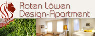 Roten lwen Design-Apartment